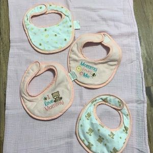 Lot of 4 bibs